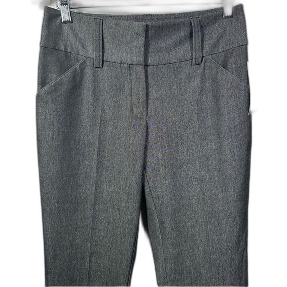 INC International Concepts Dark Grey Black Straight Leg Trouser Pants NWT Size 8 - Picture 12 of 12